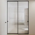 درب شیشه ای ریلی