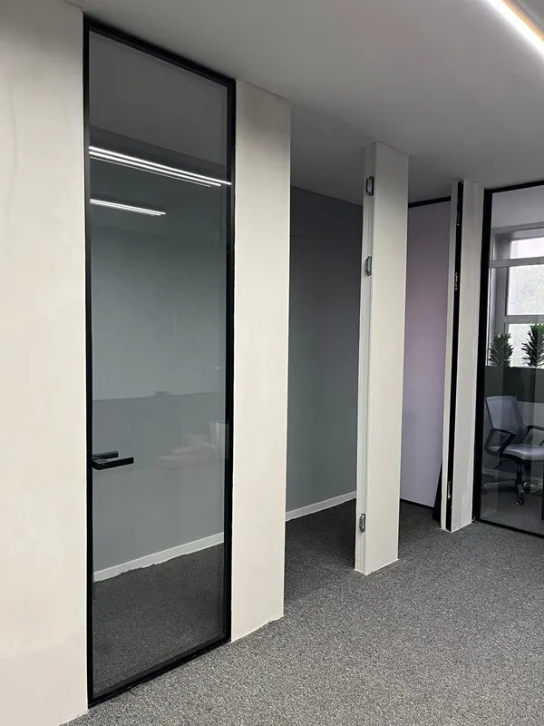 درب شیشه ای فریم لس