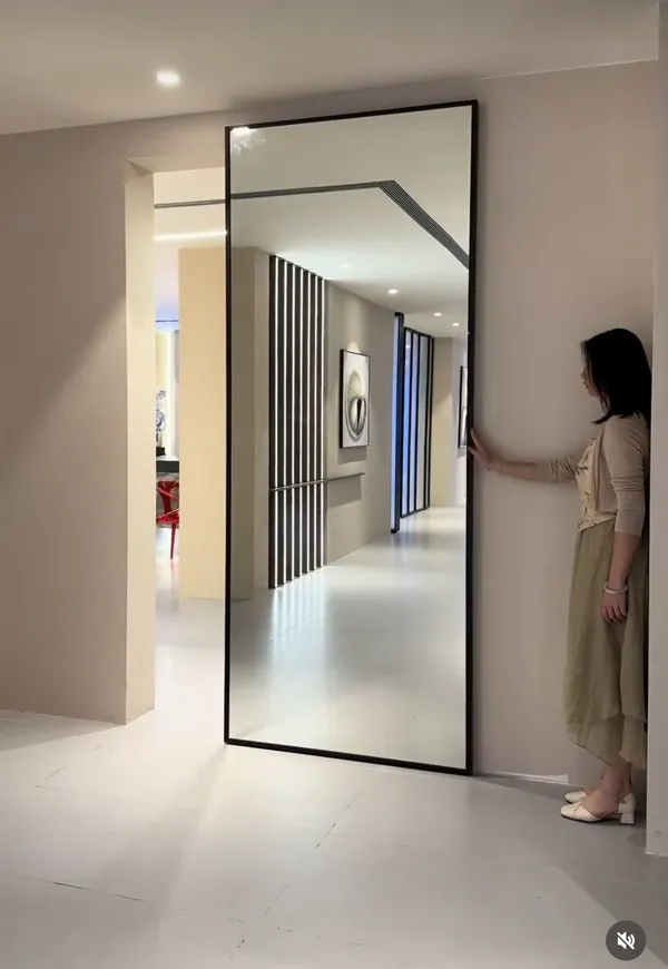 درب ریلی آینه ای