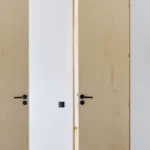 درب ام دی اف خام فریم لس