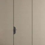 درب فریم لس روکش چرم