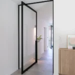 درب پیوت آلومینیومی