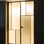 درب شیشه ای لمینت