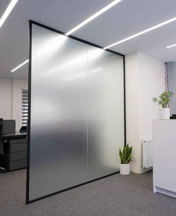 پارتیشن فریم لس شیشه ای پارتیشن فریم لس شیشه ای