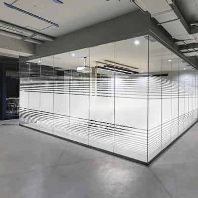 پارتیشن شیشه ای مات