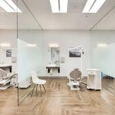 پارتیشن شیشه ای مطب