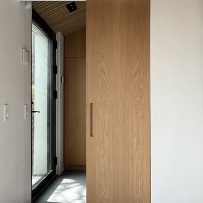 درب کشویی چوبی