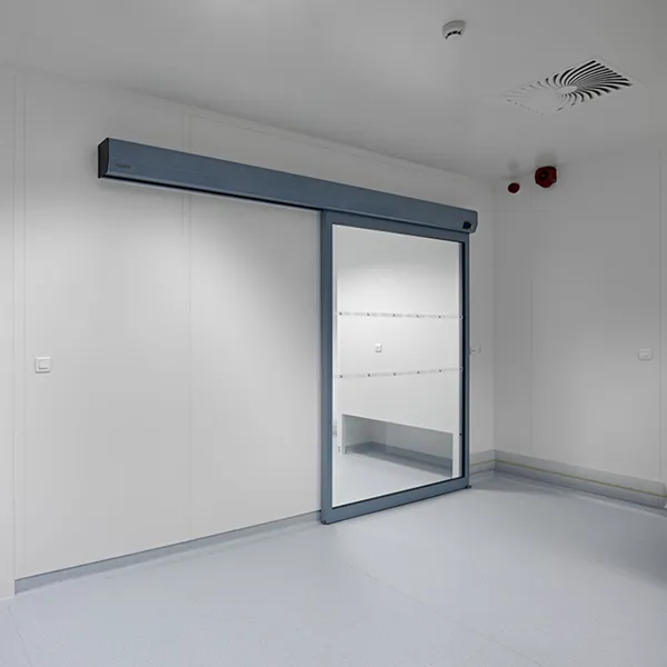 درب اتوماتیک شیشه ای تک لنگه